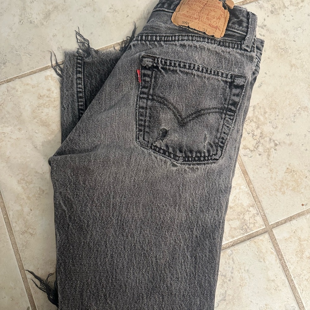 Levi's vintage Black Denim Jeans